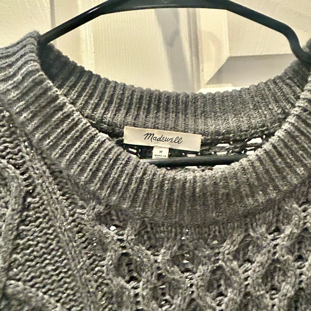 Madewell Sweater Bundle | 2 Knit Pullovers | Size Medium - Picture 3 of 5